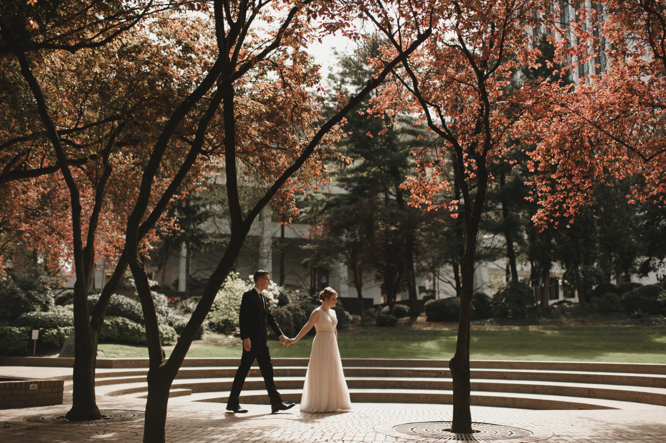 Cindy + Mike's Portland, Oregon Wedding at the Ecotrust building in Spring of 2018.